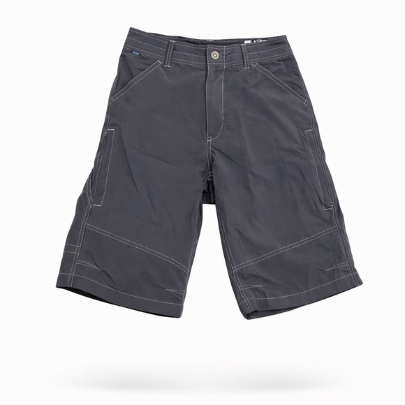 KÜHL Other - KÜHL Mens Renegade Dark Grey Active Shorts Contrast Stitching Sz 34​